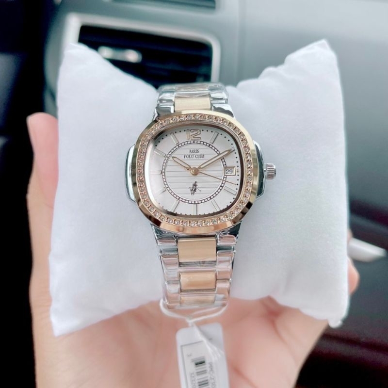 🔥 นาฬิกาข้อมือผู้หญิงสวยมาก New polo watch มีประกันศูนย์ 1 ปีPolo Watch✔️