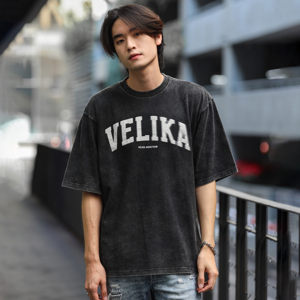 เสื้่อ Oversize เสื้อฟอก "FADE" | Velika™