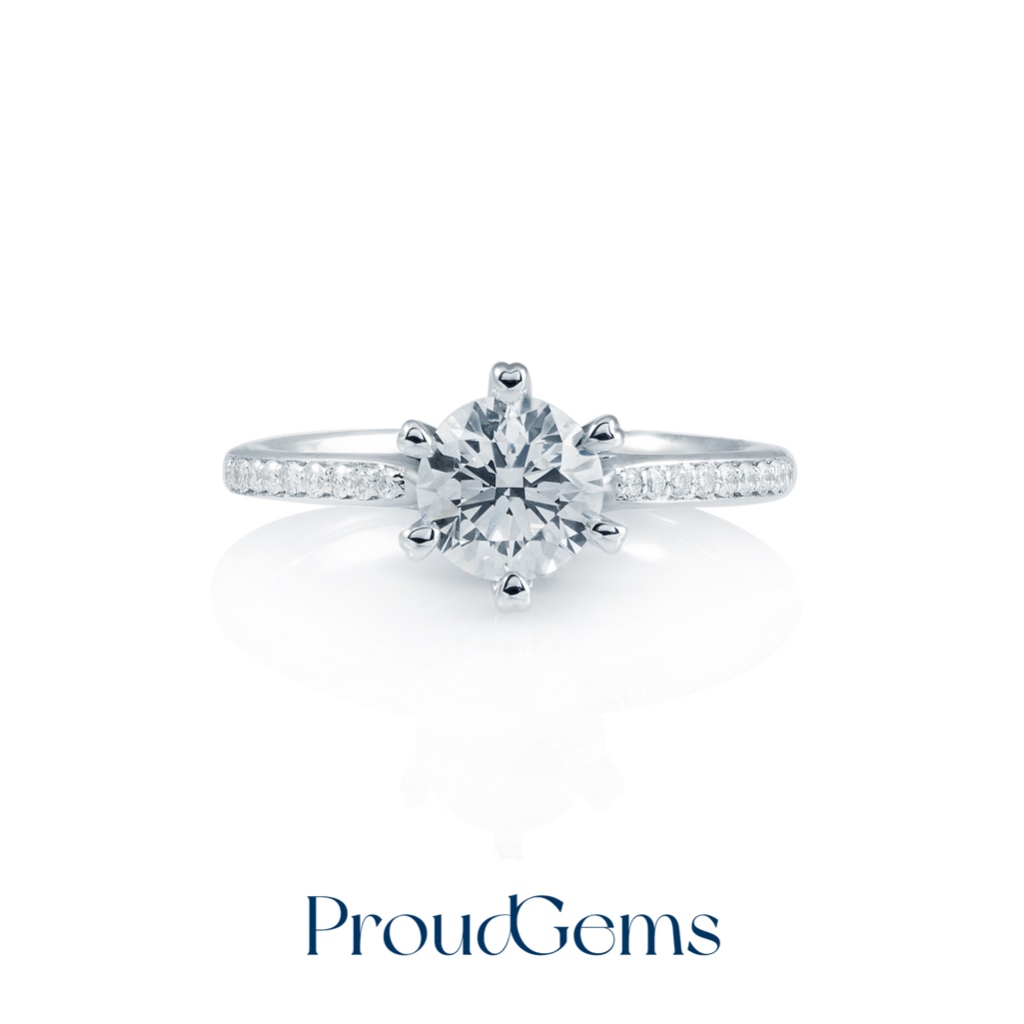 แหวนเพชร ProudGems - Lady's Engagement Ring (RE10719)