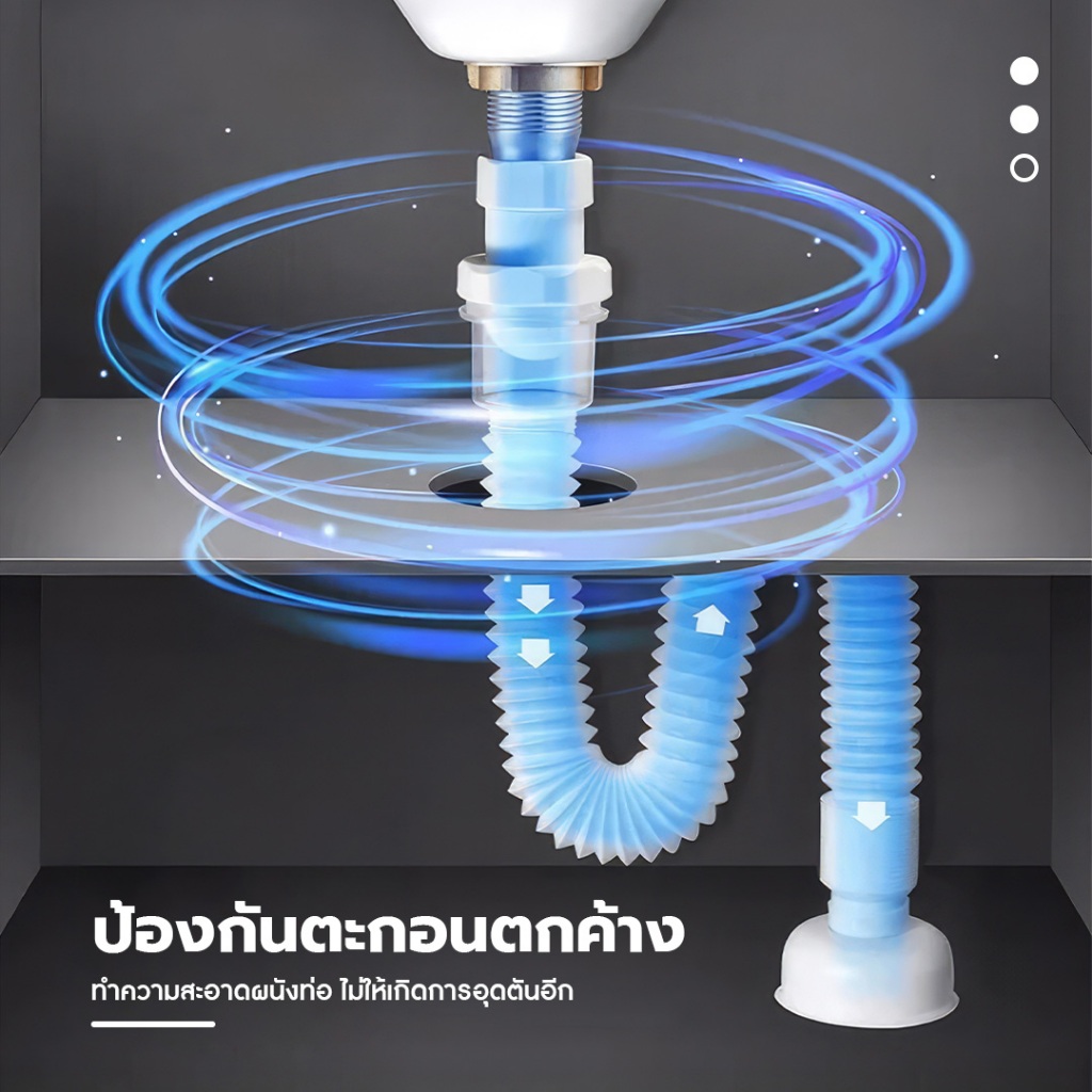 Yomihome ปรับสูตรใหม่! ผงล้างท่อตัน ผงระเบิดท่อ สิ่งอุดตัน ทำความสะอาดสุขภัณฑ์ และ ท่อระบายน้ำ ราคา ถูกที่สุด โปรบีเคเค แกลเลอรีภาพที่ 7