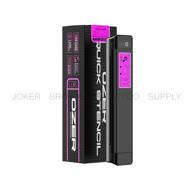 เครื่องลอกลายไร้สาย OZER QUICK STENCIL PRINTER