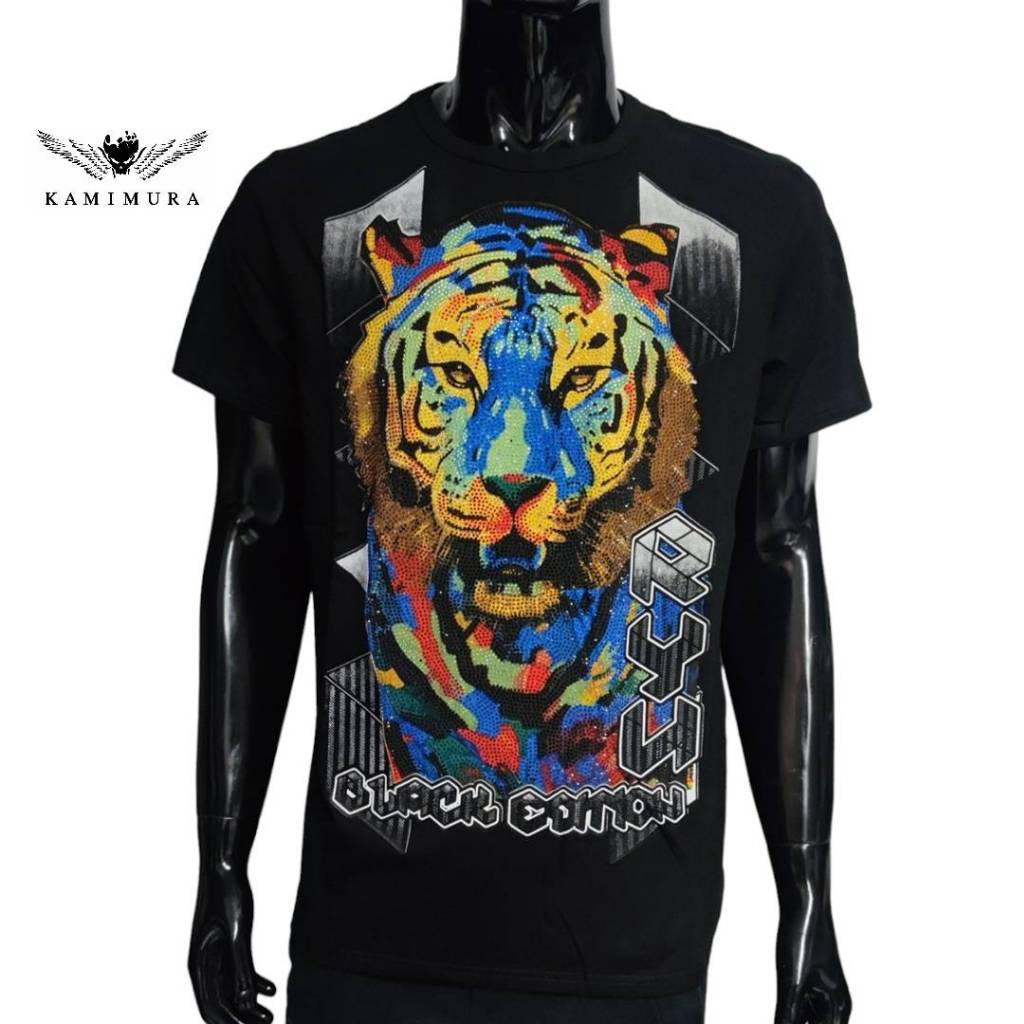 เสื้อยีด KAMIMURA รุ่น TS-2311-TIGFAC-2253