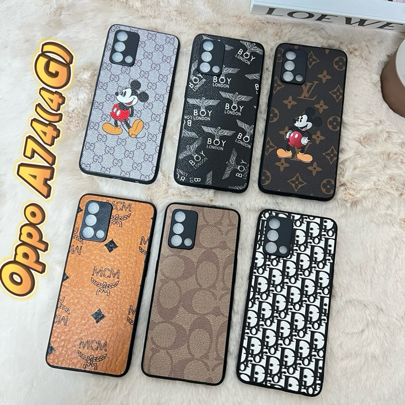 เคสโทรศัพท์ สำหรับรุ่น OPPO A74(5G) A54(5G) A74(4g) A95 A54(4g) A3S A16 A16K เคสงานหนังแบรนด์ลายสวย สินค้าพร้อมส่งจากไทย