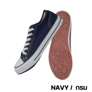 GOLDCITY รุ่น 1207 รองเท้าผ้าใบแฟชั่นทรงคอนเวิร์ส SIZE 37-45
