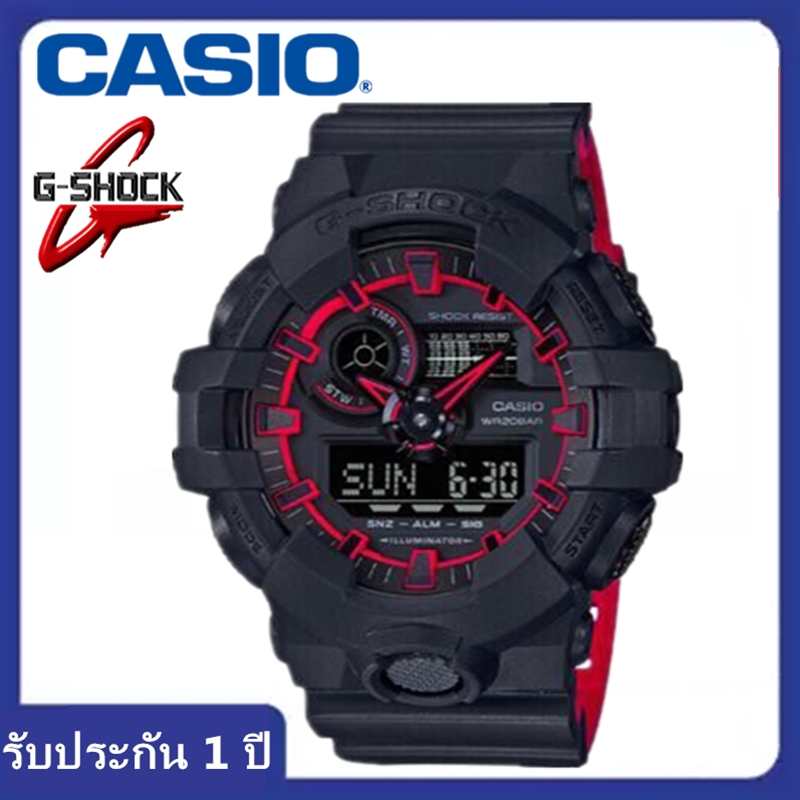 นาฬิกา CASIO G-Shock GA700SE-1A4 นาฬิกาแฟชั่น ของแท้รับประกัน100% รับประกัน 1 ปี