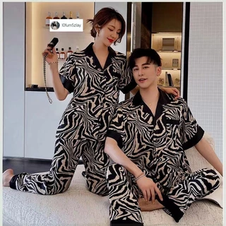 📣(ขนาดเท่ากันสําหรับผู้ชายและผู้หญิง) ชุดนอนสําหรับคู่รักl0fum5zlay， ผ้าซาตินเรียบ， หลากหลายรูปแบบ，ชุด 2 ชิ้น，M-2XL