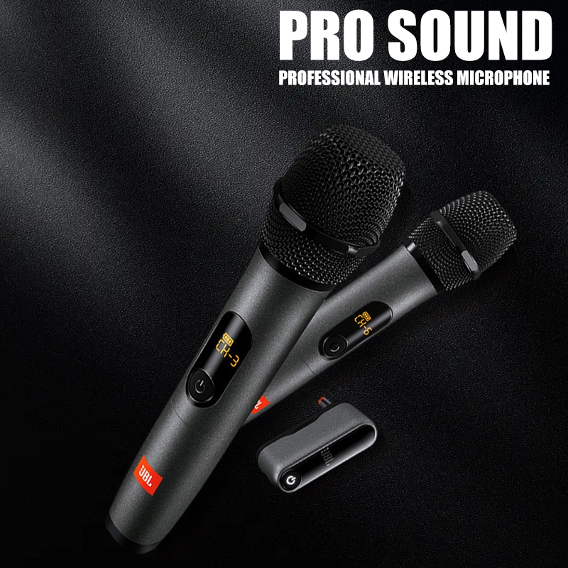 ไมโครโฟนไร้สาย JBL Wireless Microphone Set | เซ็ตไมค์ลอยคู่ ใช้งานได้ระยะไกลกว่า