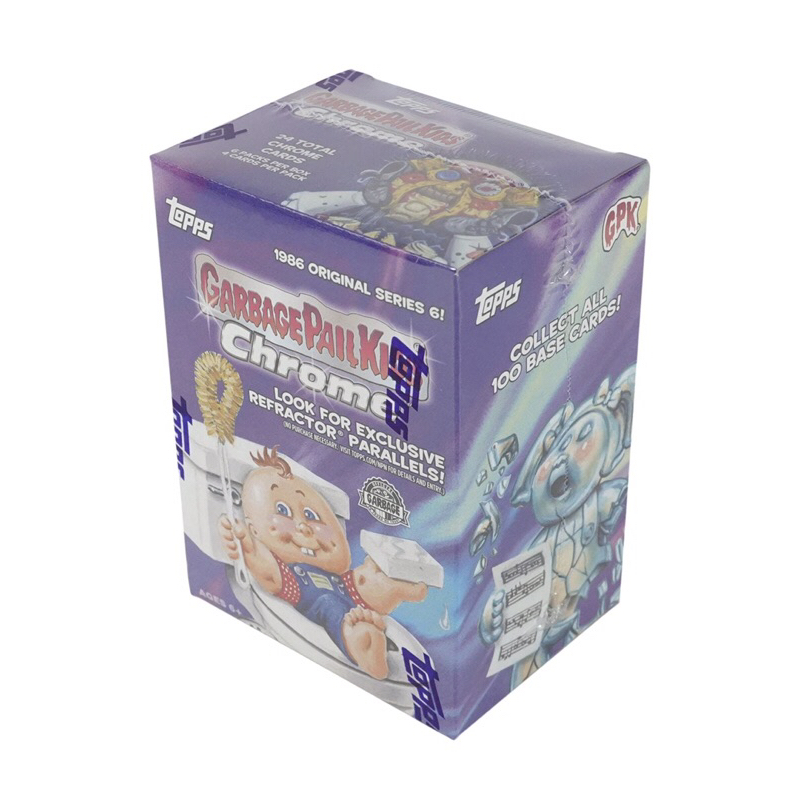 การ์ดสะสม Garbage Pail Kids Chrome Series 6 Blaster Box (Topps 2023)