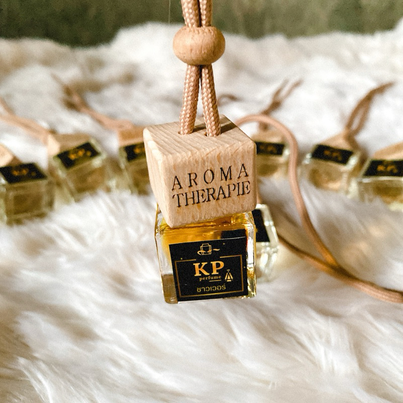 น้ำหอมติดรถยนต์ KP Perfume (รุ่นแขวนในรถ)  กลิ่นชาวเวอร์