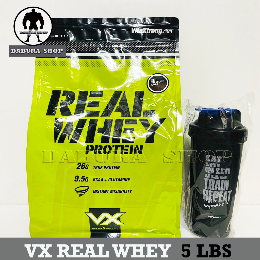 VX VITAXTRONG REAL WHEY PROTEIN 5 LBS เวย์โปรตีน เพิ่มกล้ามเนื้อ ลดไขมัน