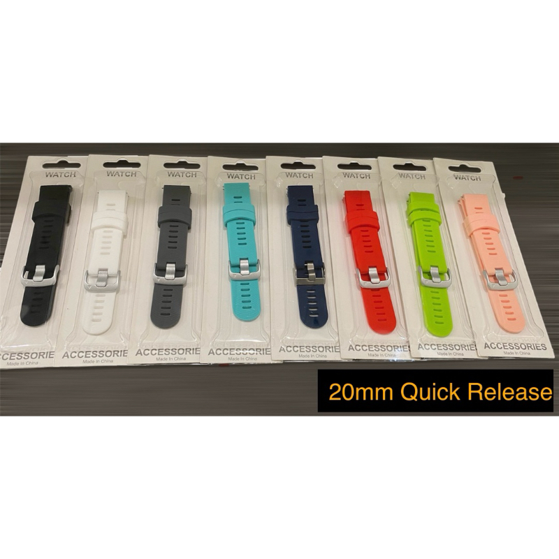 สาย Garmin 20mm. Quick Release **Venu 2plus ,Venu Sq,Venu Sq2,Forerunner 245,Forerunner 55,Vivoactive5,Vivomove sport