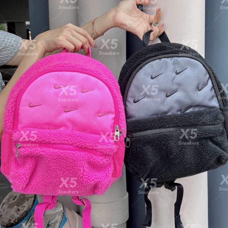 Nike ของแท้ 100% เป้มินิสีดำ&สีชมพูสะท้อนแสง