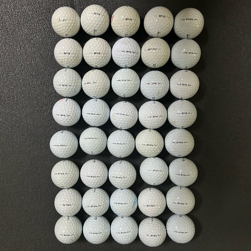 ลูกกอล์ฟ มือสอง Taylormade คละ TP5 และ TP5x รวม 40 ลูก