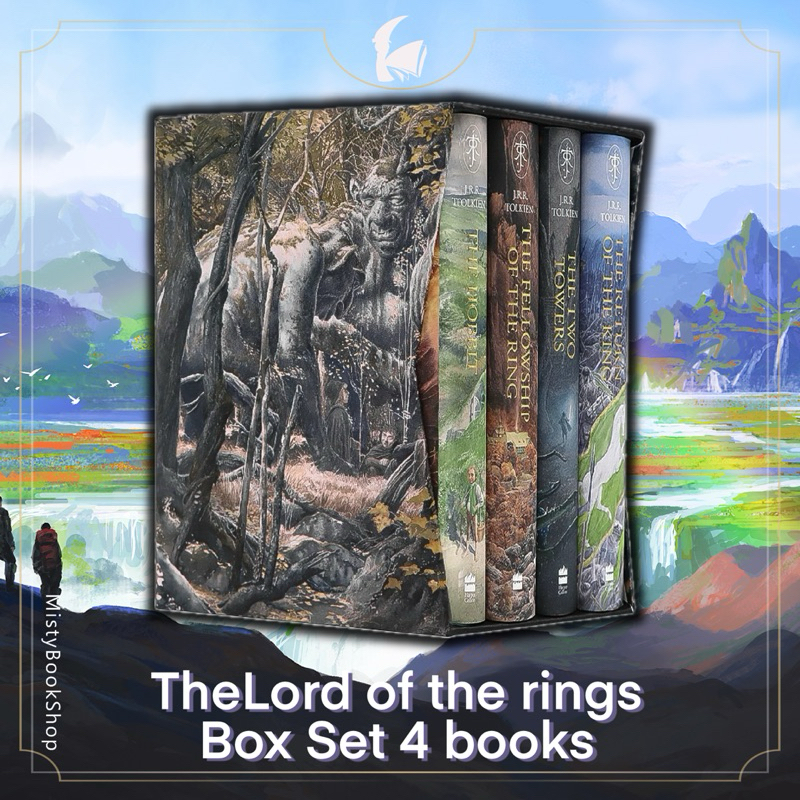 [พรีออร์เดอร์ 9-14 วัน] The Lord of the Rings ปกแข็ง Boxed Set 4 เล่ม จบ / JRR Tolkein / แหวนแห่งอำนาจ