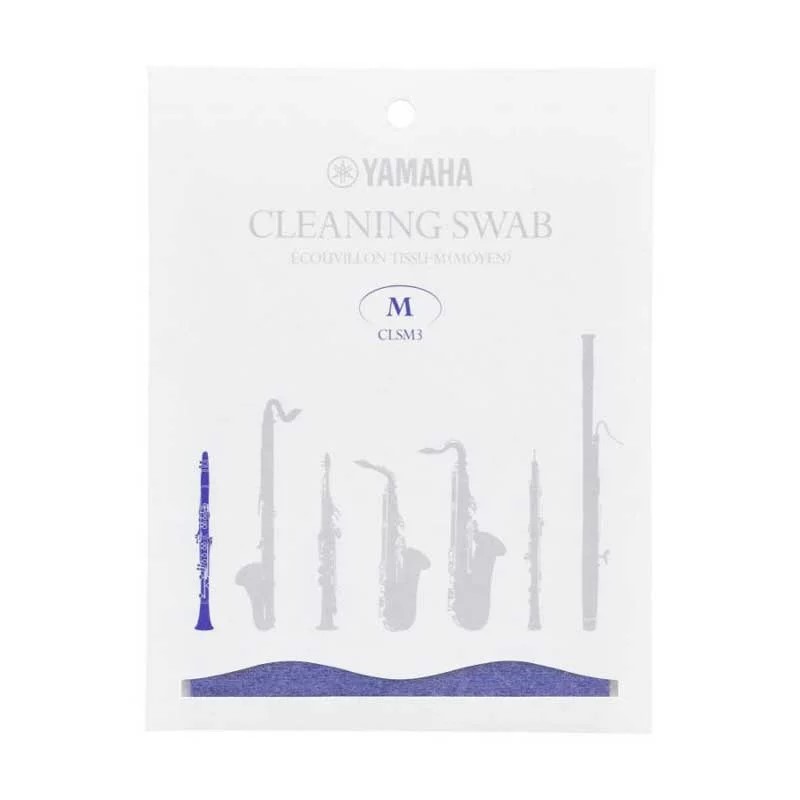 ผ้าทําความสะอาดภายในเครื่องดนตรี Yamaha Cleaning Swab (M) ขนาดกลาง