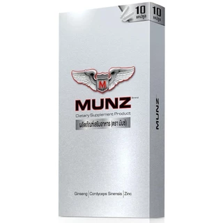 Munzx3 / Munz ผลิตภัณฑ์อาหารเสริม มันซ์ 1 กล่อง 10 แคปซูล