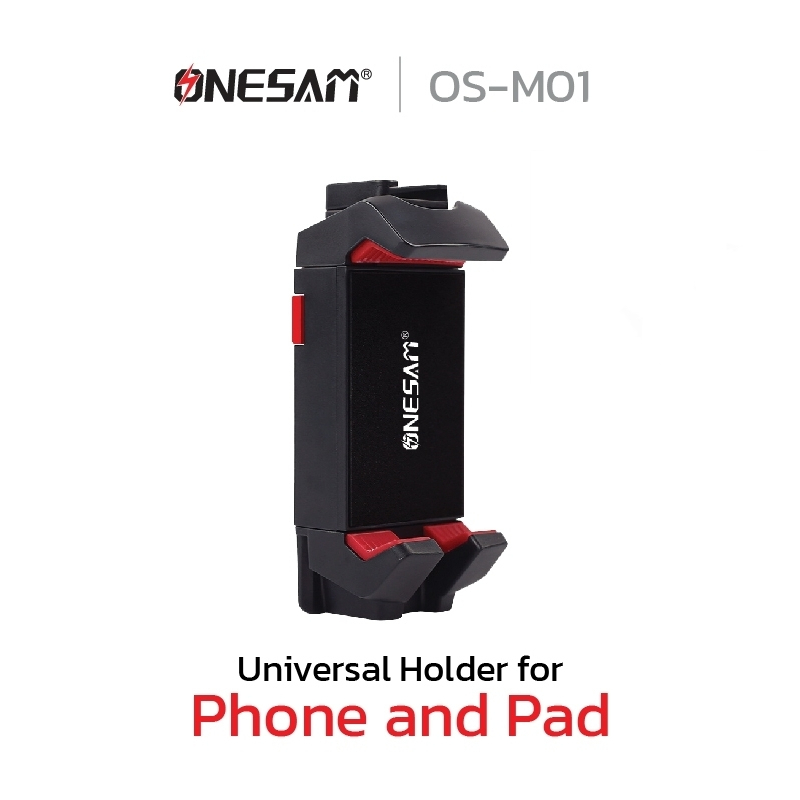 ONESAM- M01 Tripod Mount For Smartphone And Tablet คลิปหนีบมือถือและแท็บเลต
