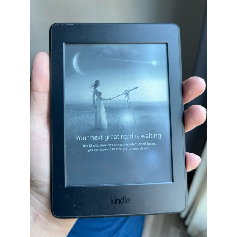 Amazon Kindle Paperwhite (7th Gen) สีดำ มือสอง แถมเคส ส่งฟรี
