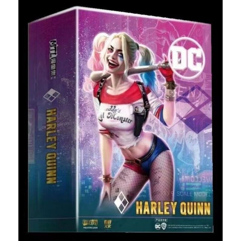 Fondjoy - Harley Quinn - Suicide Squad 1/9 Scale Action Figure ​- งานลิขสิทธิ์แท้ โมสำเร็จ​ความสูง 19.5 cm