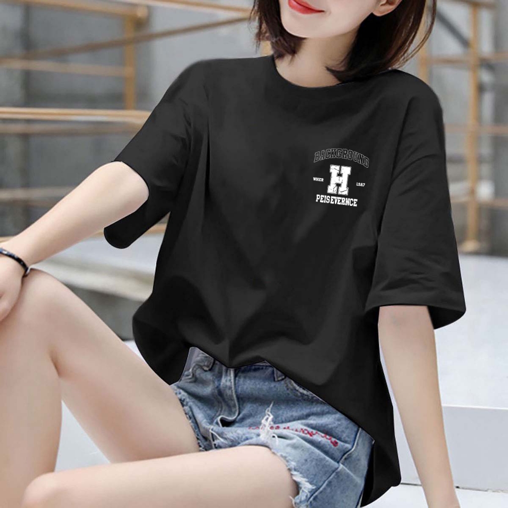 BK-643เสื้อยืดแขนสั้นพร้อมส่ง 7สี ลายการ์ตูน ขายดีตามเทรนต์ ลายน่ารัก สีสันสดใส่น่ารัก ใส่ได้ทั้งหญิงและชาย (S-3XL)