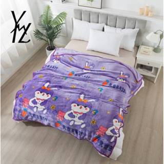 ลายใหม่ 2024 ผ้าห่มนาโนขนาด6ฟุต ลายการ์ตูน แบบหนาพิเศษ