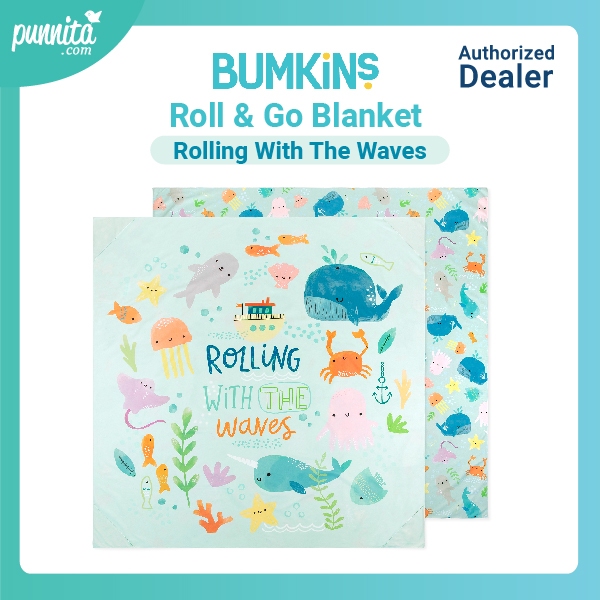 Bumkins Roll & Go Blanket ปูรอง ห่ม เช็ดตัวได้ในผืนเดียว