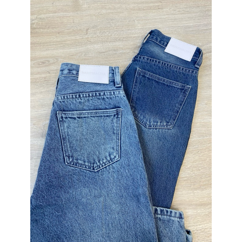 กางเกงยีนส์ทรงกระบอก ~🛒🌻 Madelyn Jeans01 - รูปที่ 3