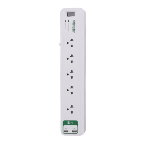 PLUG (ปลั๊กไฟ) APC 5 OUTLET 2 USB 230V (PMS53U-TH) 3M