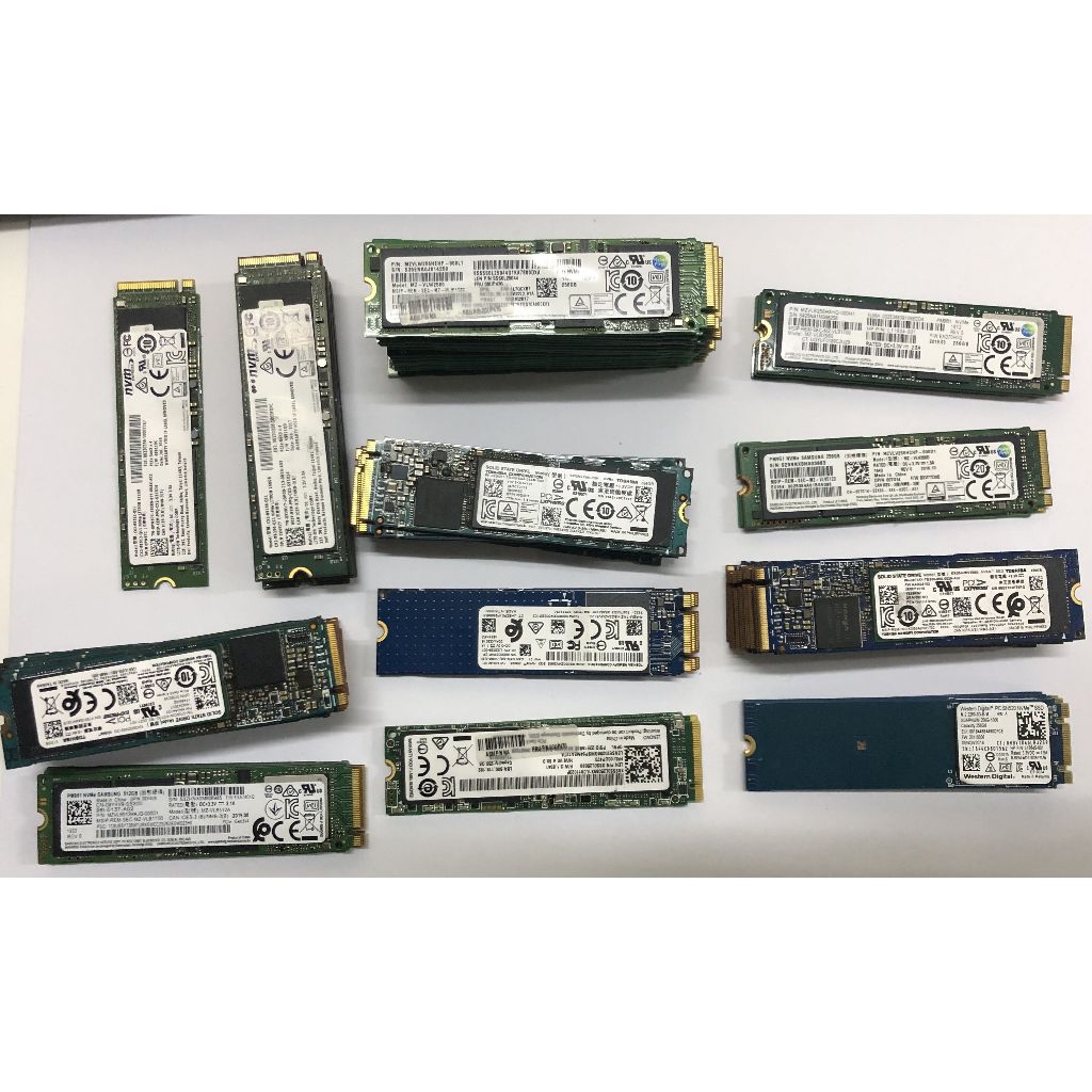 ข ้ อเสนอพิเศษ!Nvme PCI x2 x4 2230 2242 2280 Ssd 128GB 256GB 512GB M.2 Samsung Toshiba Western Digit