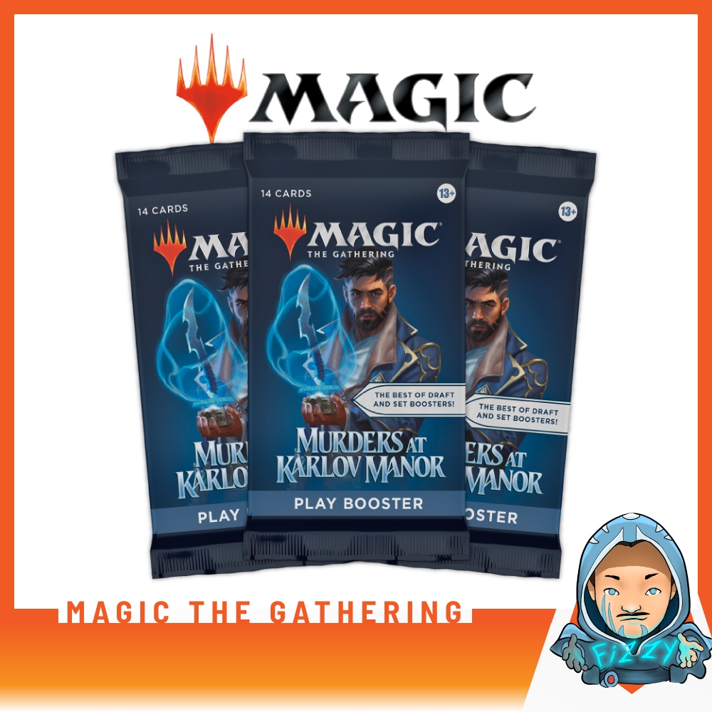 [FIZZY] Magic the Gathering (MTG): Murders at Karlov Manor -  Play Booster Pack