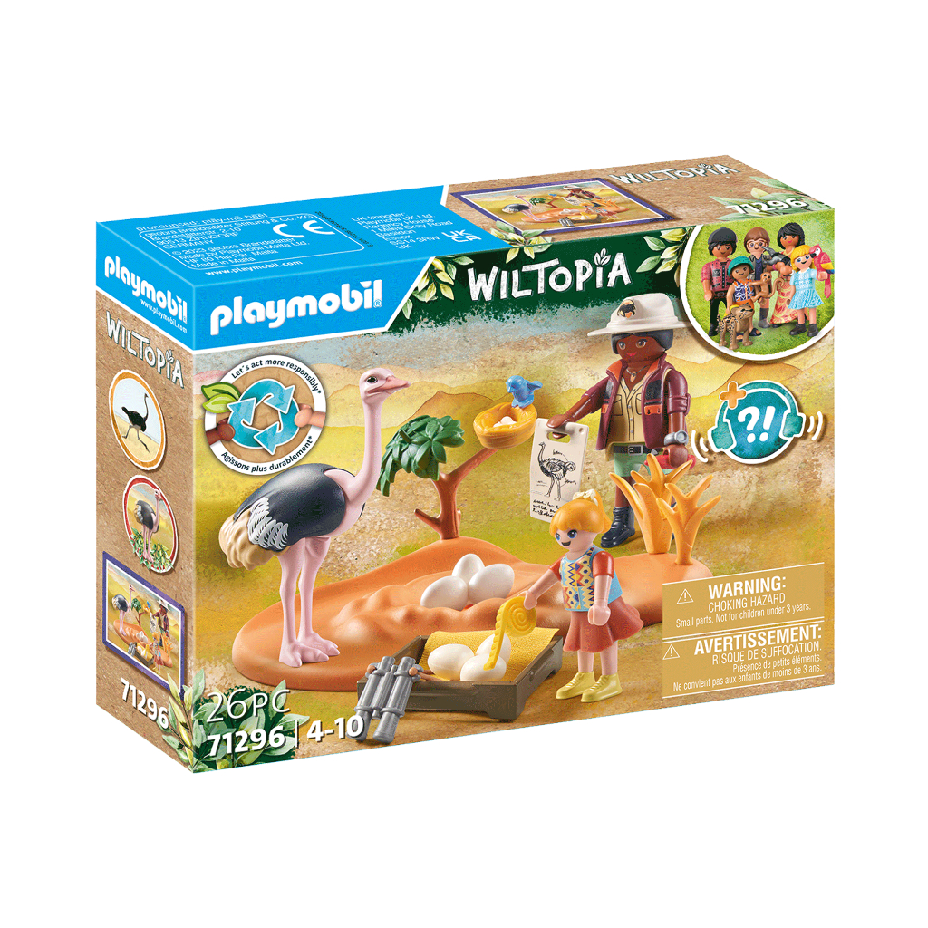 Playmobil 71296 Wiltopia - Ostrich Keepers วิลโทเปีย ผู้ดูแลนกกระจอกเทศ