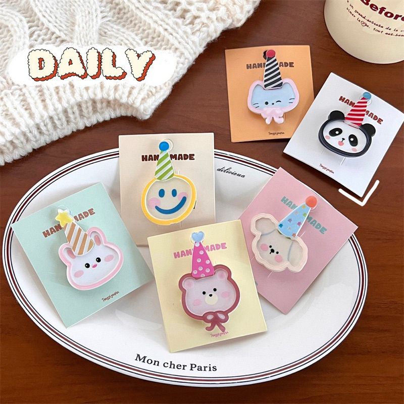 Cute 225 กิ๊บติดผม กิ๊บหนีบผมปาร์ตี้สัตว์น้อยน่ารัก