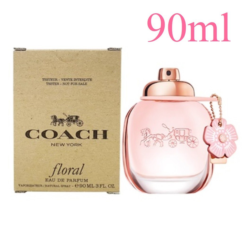 COACH New York FLORAL Eau De Parfum 90ml (รุ่นเทสเตอร์กล่องน้ำตาล)