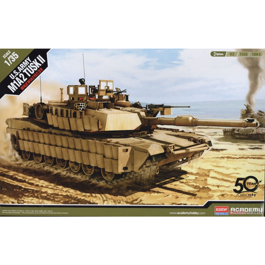 Academy 1/35 13298 U.S. Army M1A2 SEP TUSK II
