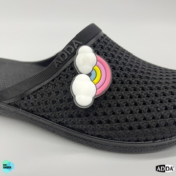 รองเท้ายาง รองเท้าแตะผู้หญิงแบบสวม ADDA 17902 ลายใหม่