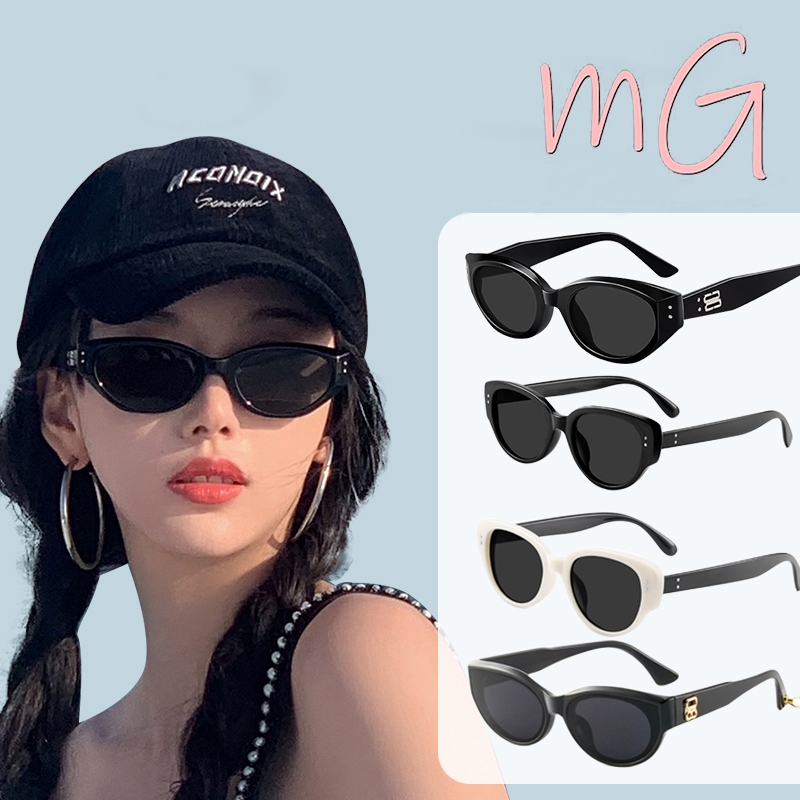 [ส่งจากกทม] My Girl แฟชั่นเกาหลี แว่นกันแดดต าแมว แฟชั่น ย้อนยุค ผู้หญิง ผู้ชาย การถ่ายภาพถนน คนดังทางอินเทอร์เน็ต 10 สี