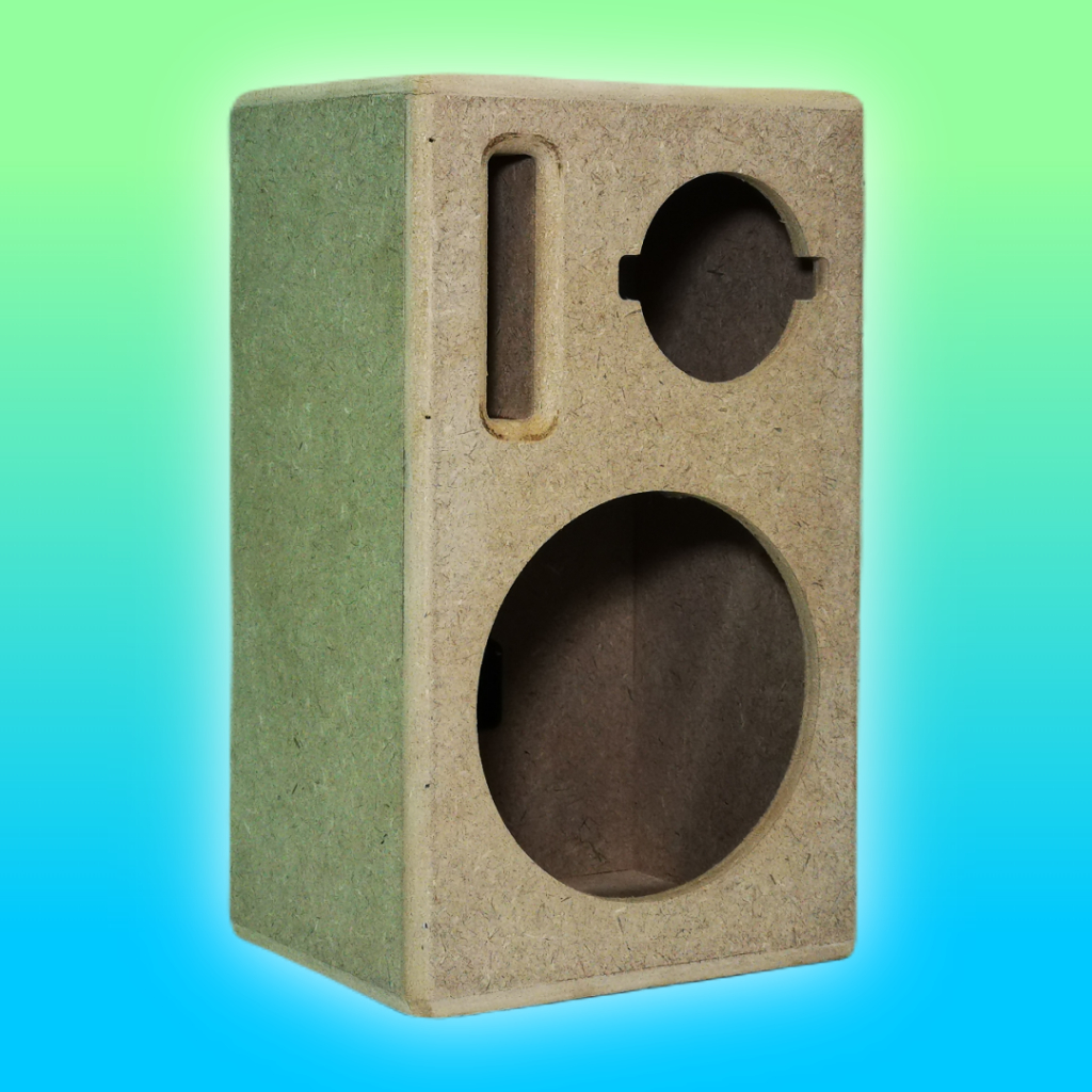 P-2ตู้ลำโพงเสียงกลาง6.5นิ้วตู้เปล่าพร้อมแท็ปต่อสายลำโพง( 1ใบ/ต่อ1คำสั่งฃื้อ)รุ่นP-2