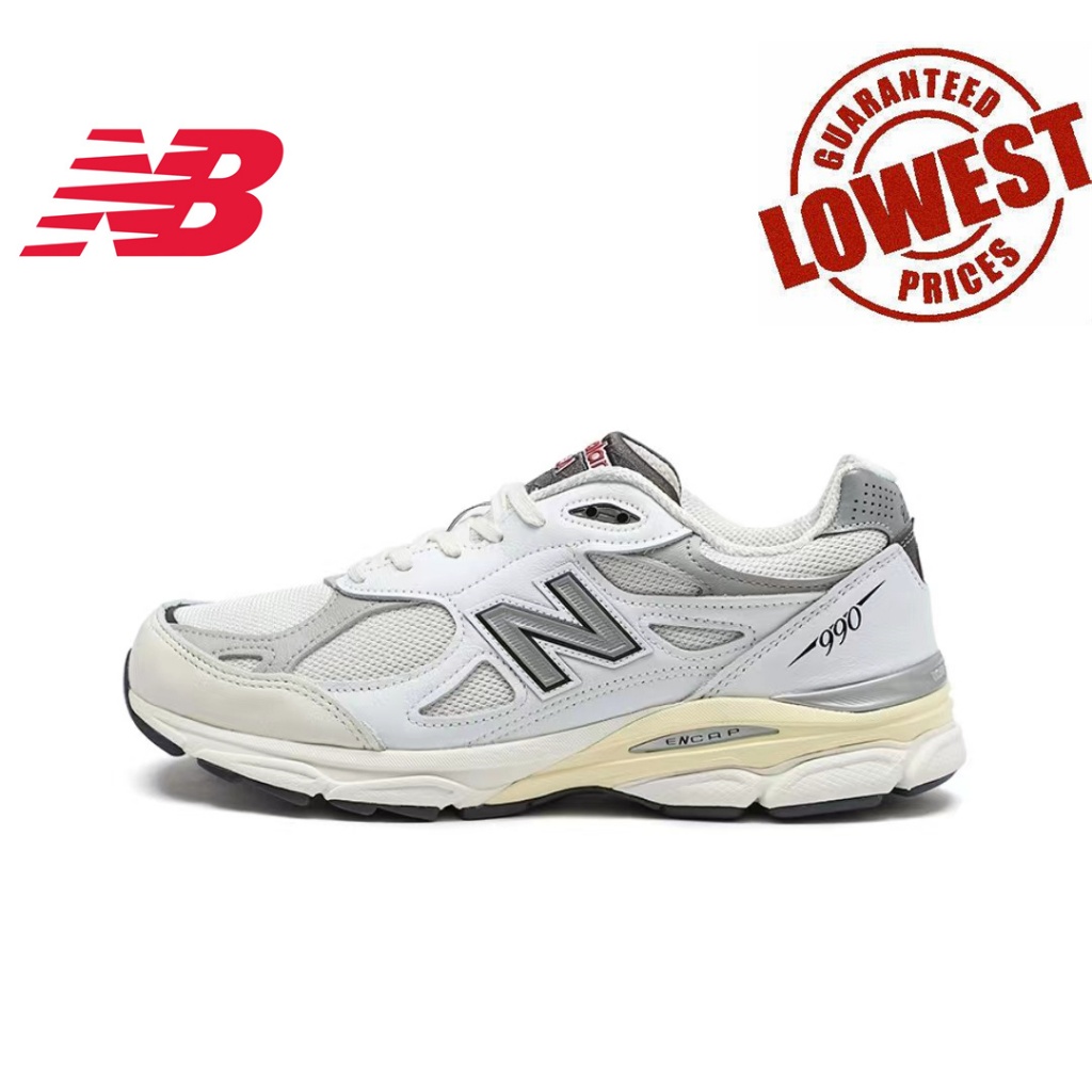 New Balance Teddy Made NB 990 V 3 Low cut White