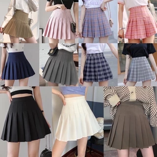 กระโปรงพลีท กระโปรงเทนนิส มีซับในตัว พร้อมส่งจากไทย แมทช์ได้กับทุกชุด ทันสมัย ใส่สบาย ทรงสวย มีให้เลือกถึง 10สี #064