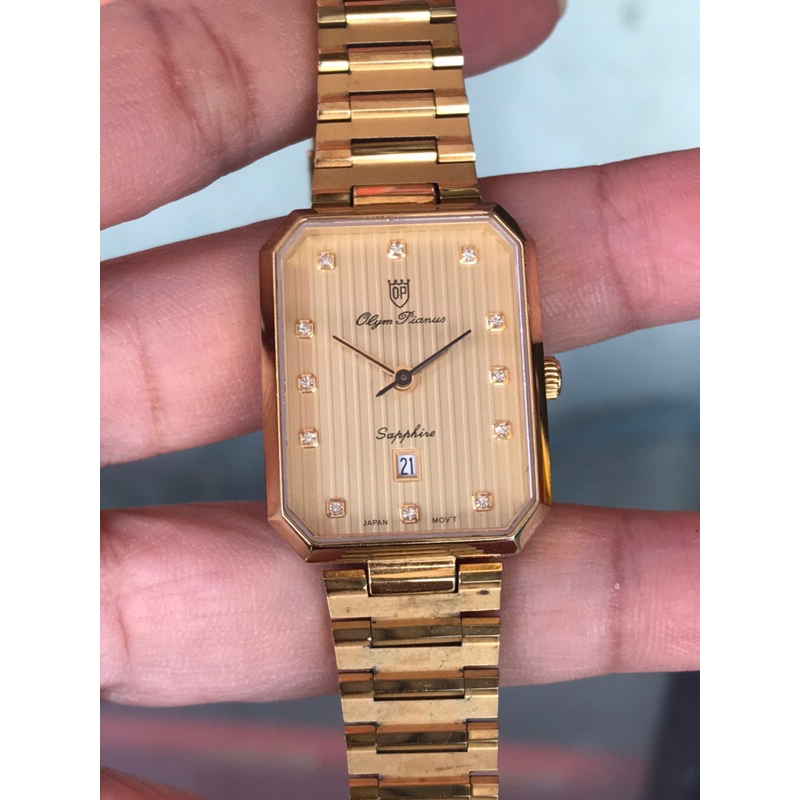 OP นาฬิกาผู้หญิง หลักพลอย