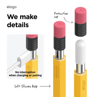 elago Classic Pencil Case for Apple Pencil USB-C ปลอกปากกาสำหรับ Apple Pencil USB-C สินค้าพร้อมส่ง