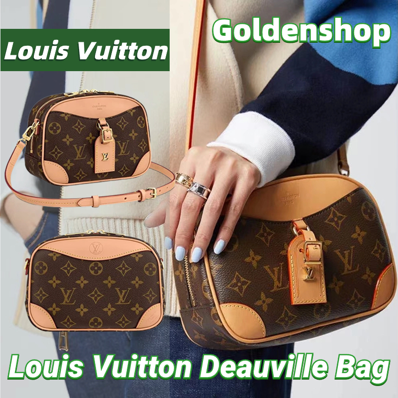 New!!🍒หลุยส์วิตตอง Louis Vuitton Deauville Bag LV กระเป๋าสะพายสุภาพสตรี