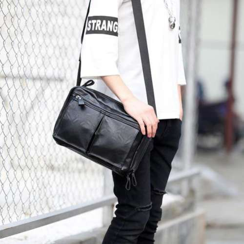กระเป๋าสะพายข้าง กระเป๋าสะพายไหล่  กระเป๋าผู้ชาย Korean style