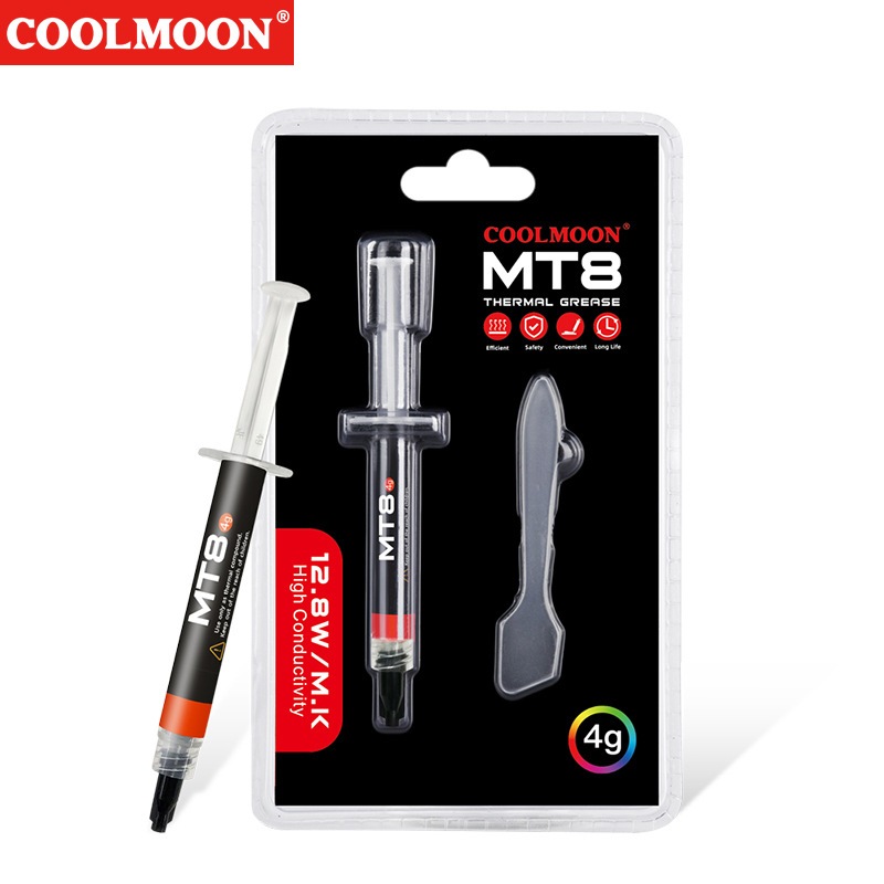 ซิลิโคนนำความร้อน CPU Coolmoon MT8 Thermal Grease 12.8W/m-k