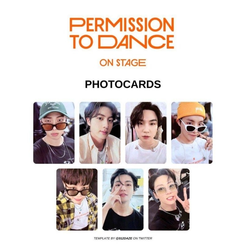 🧡 BTS PTD ON STAGE 🧡 Photo card พร้อมส่ง❗️