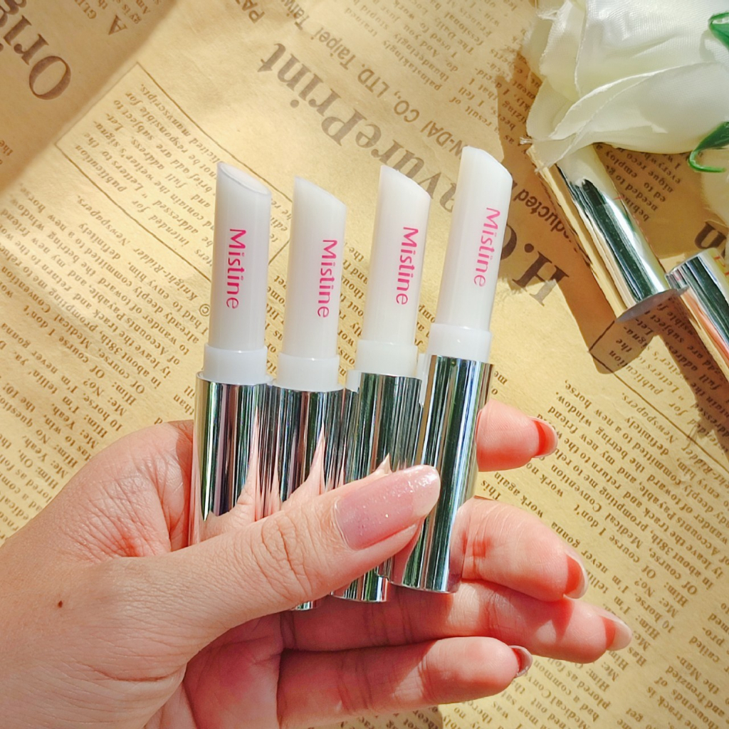 ลิปมันเปลี่ยนสี มิสทิน พิ้งค์ แมจิก ไดมอนด์ Mistine Pink Magic Bright Glitter Diamond Changable Colored Tinted Lip Balm - รูปที่ 6