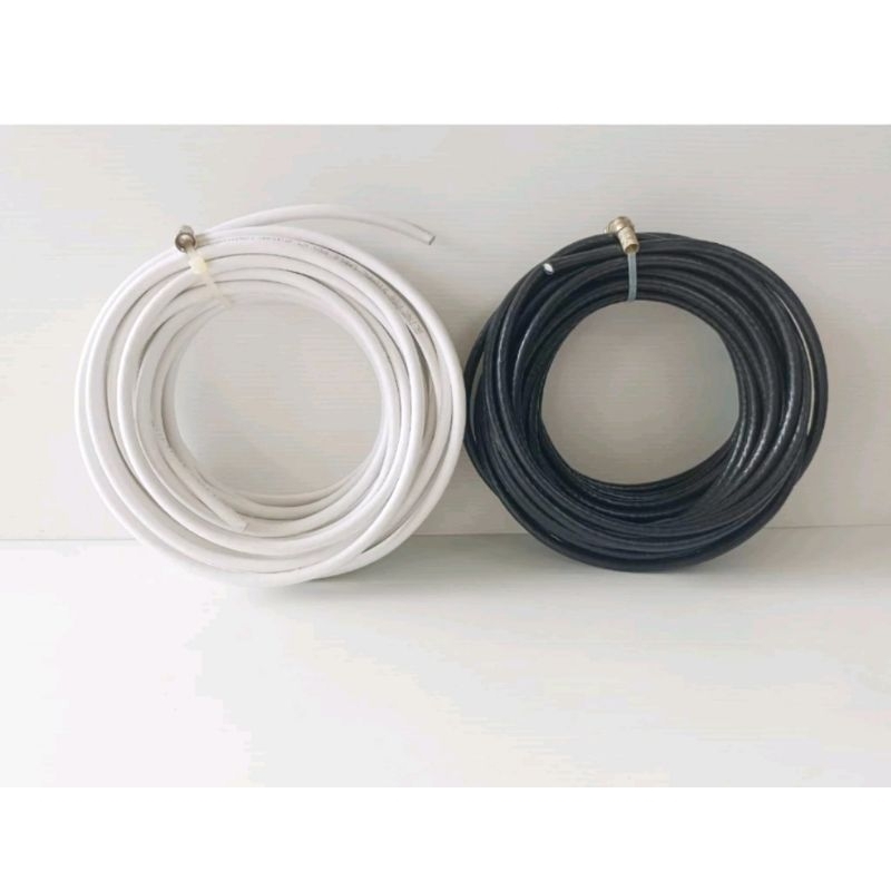 สายนำสัญญาณ RG6 ชิลด์ 60% ยาว 10 / 20เมตร  สำหรับเสาอากาศและจานดาวเทียม

#สายอากาศ10เมตร #สายRG6