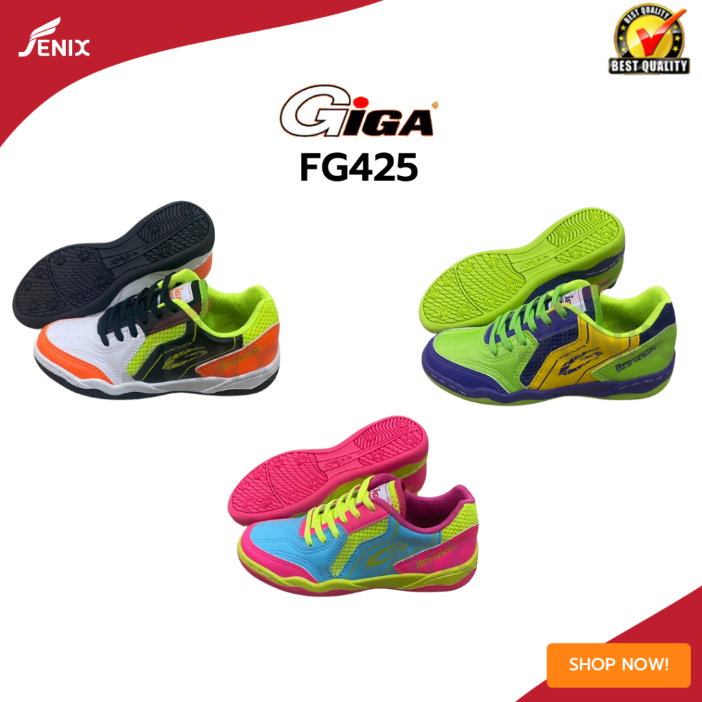 รองเท้าฟุตซอลGiGA รุ่น FG425 มีไซส์เด็กและผู้ใหญ่ 39-44