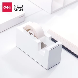 แท่นตัดเทป แท่นเทปใส Deli (แท่นเทป NS121) ใช้กับขนาดเทปกว้าง 18 mm ลายminimal สวยงาม เก๋เก๋ กระทัดรัด