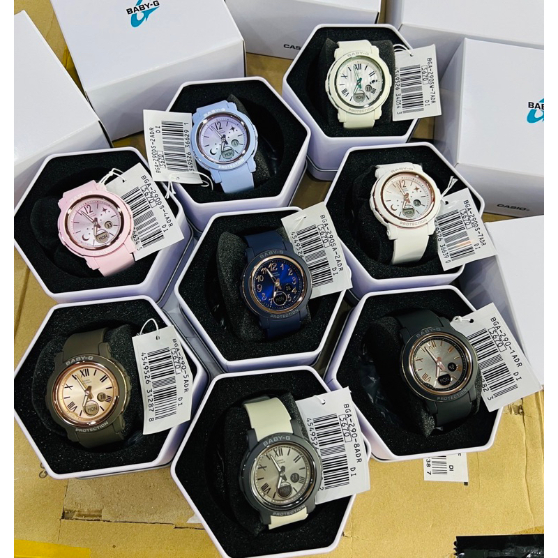 นาฬิกาผู้หญิง Baby-G รุ่น  ซีรีส์ BGA-290 เบบี้จี สินค้าของใหม่ ของแท้ รับประกันศูนย์ 1 ปี